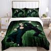3pcs Matrix Code Duvet Cover Set (1 Duvet Cover + 2 Pillowcases, No Core) - Comfortable, And Breathable Bedroom Decoration yy251104024