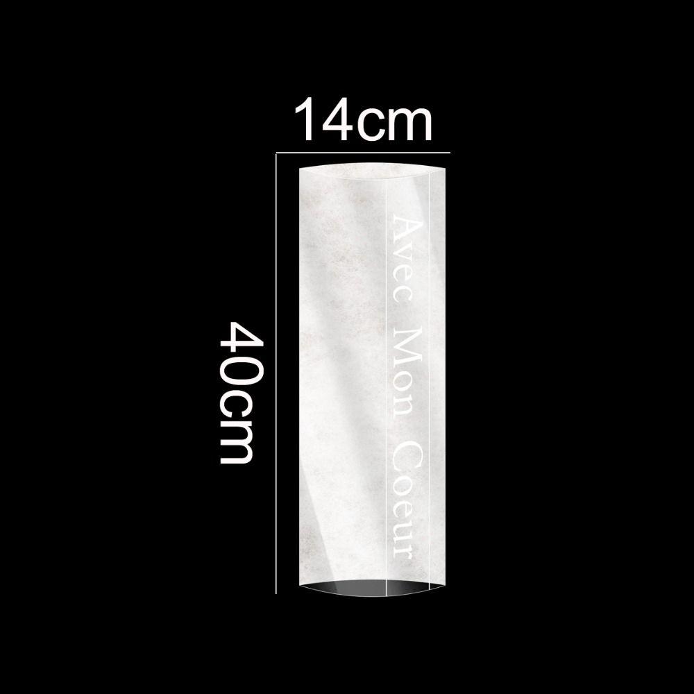 20PCS Waterproof Single Flower Packaging Bag Package Supplies Bouquet Packing Material Mother's Day