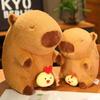 Большая плюшевая кукла-подушка Капибара - Милый подарок для сна девочек