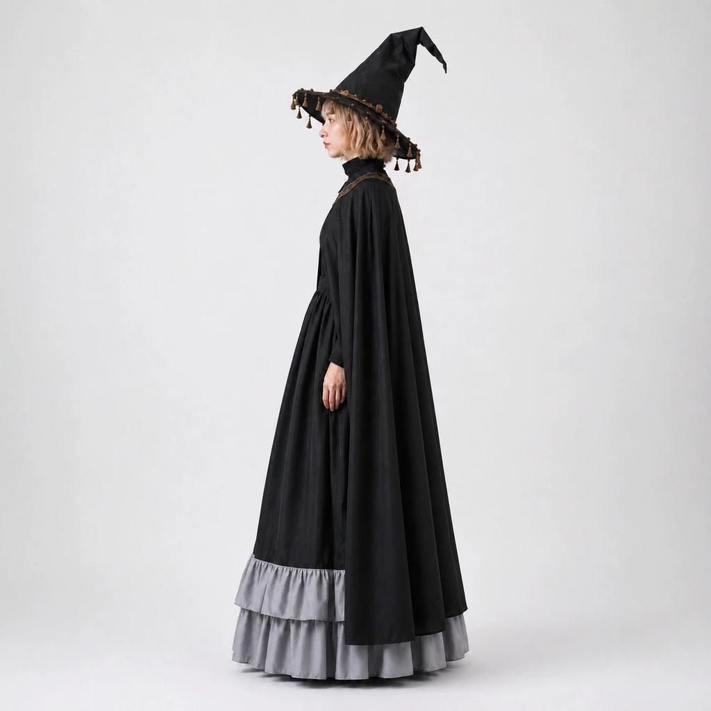 The Magic Workshop of the Pointed Hat2 cosplay Role Play coco Cocoa Black Magic cos Full set of clothes