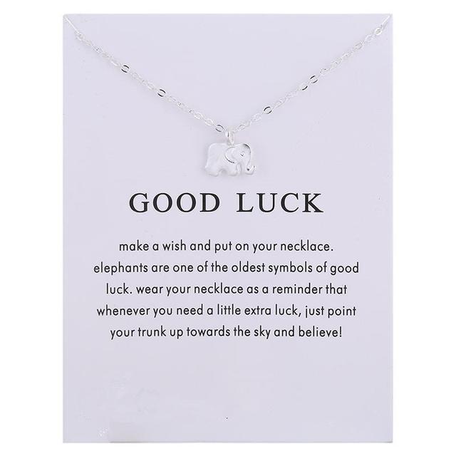 Новый модный сплав, милое элегантное солнце, любовь, звезда, листья, клевер, единорог, подвеска на удачу, ожерелья для женщин, модные аксессуары, ювелирные изделия