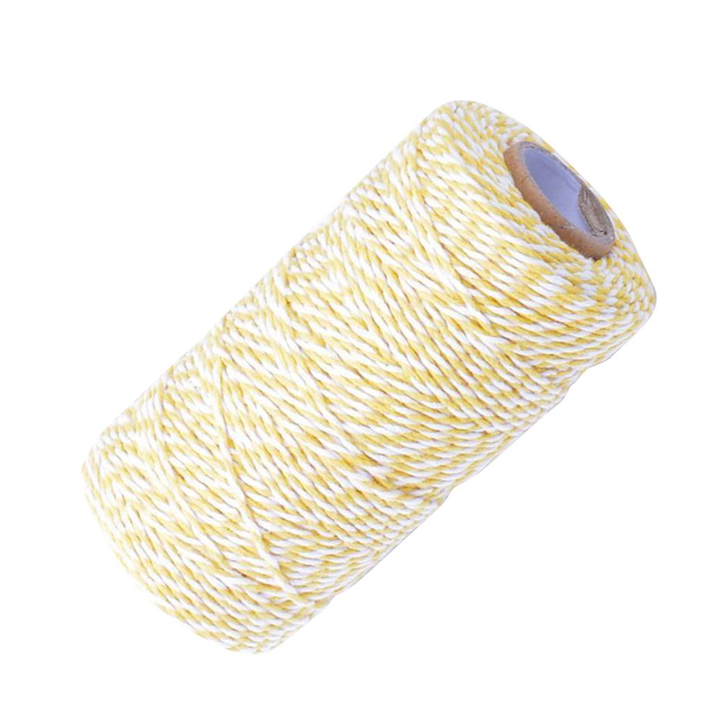 Хлопковый шпагат, двухцветный шпагат для поделок своими руками