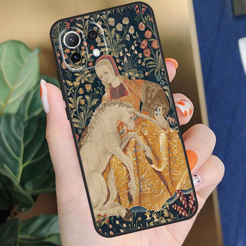 Искусство эпохи Возрождения Чехол-картина Для Xiaomi 15 14 Ultra 13T 14T 15T Pro 17 Pro Max POCO F8 F7 F5 F6 X5 X6 X7 Pro Чехол