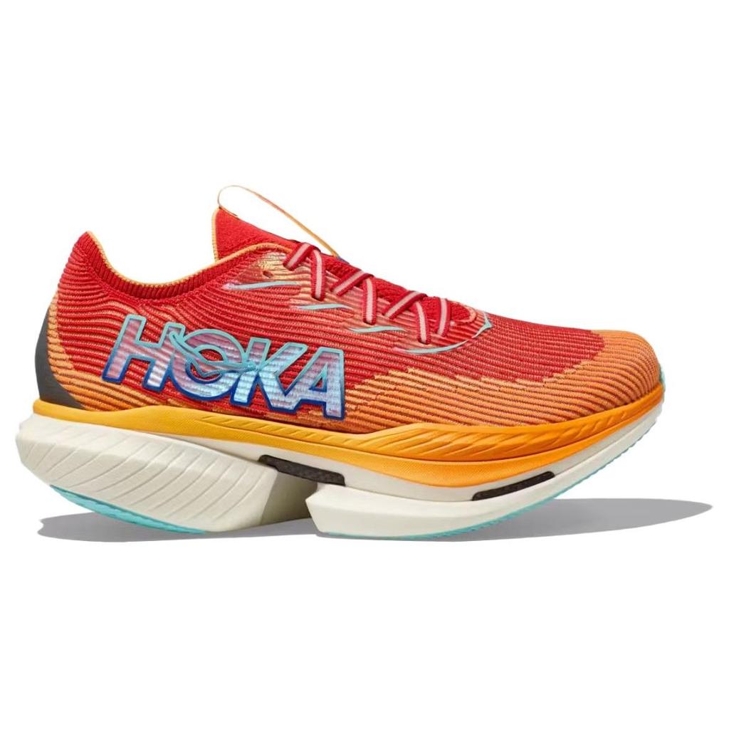 HOKA Cielo X1 Cerise Solar Flare Мужские кроссовки розовые 1147910-CSSL