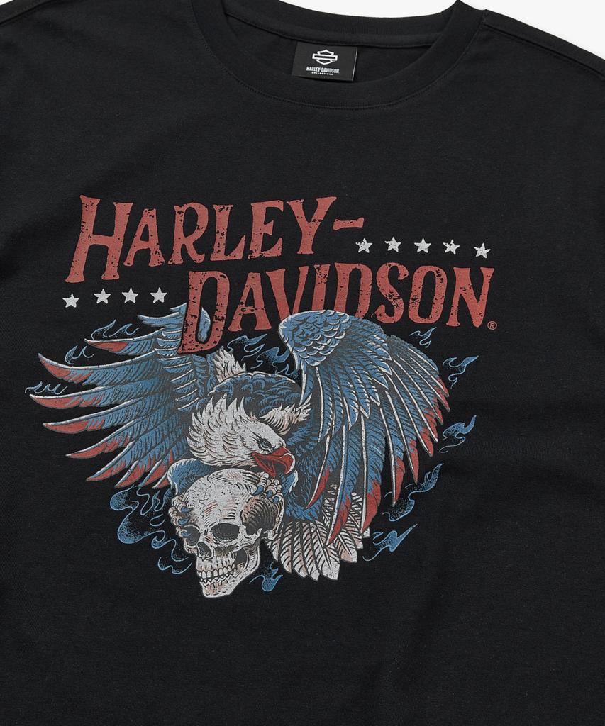 КОЛЛЕКЦИИ HARLEY-DAVIDSON® [Костяной Всадник] Футболка Skullwing Черная_Hh16111077