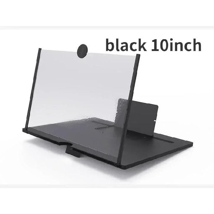 Portable Phone Screen Expander 10 Inch HD Magnifier Foldable Stand For iPhone Samsung Anti Blue Light Movie Gaming Red 1