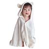 Сова Банный халат с капюшоном полотенце Imabari сертифицированный продукт бренда [Kontex] <45696-012> полотенце, (цвета слоновой кости)
