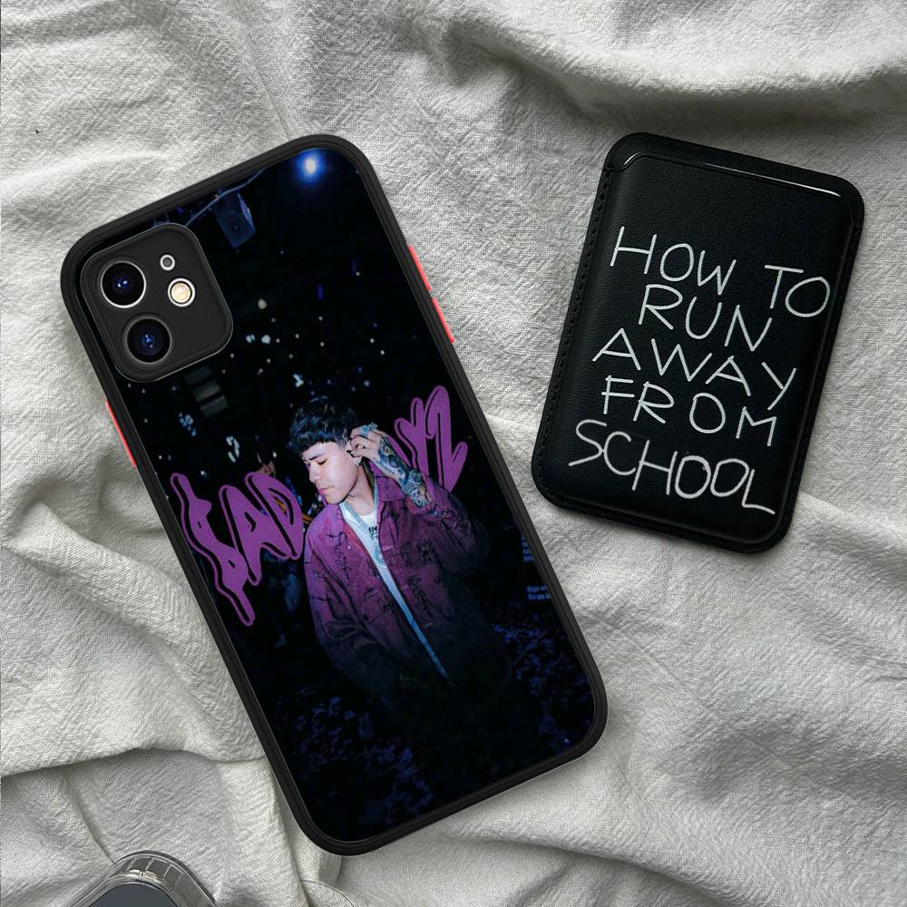 Чехол для телефона Junior H SAD BOYZ 4 LIFE Для IPhone 16 15 14 X XR XS 7 8 Plus 11 12 13 Pro MAX 13mini Матовый противоударный чехол
