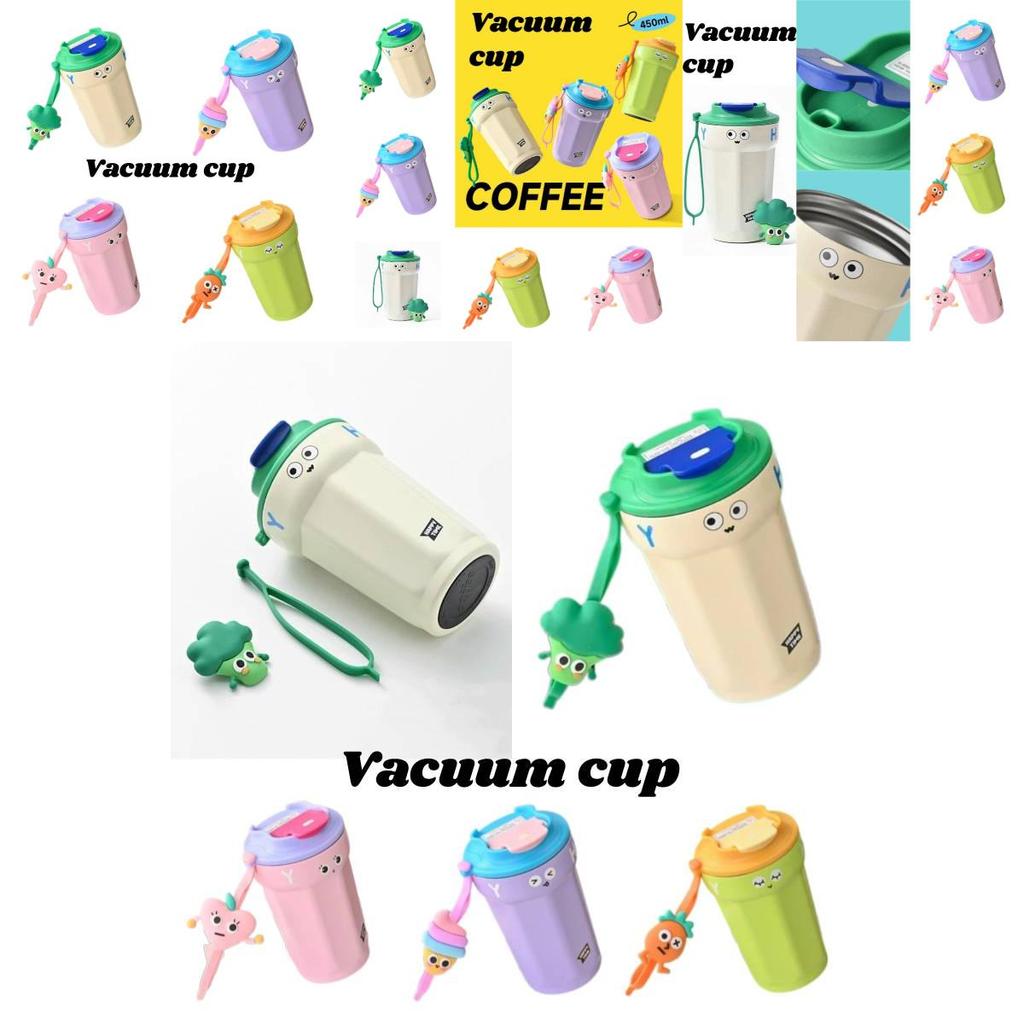 Кружка для кофе из нержавеющей стали 316, Портативная и термоизолированная кружка для девочек, мальчиков и детей