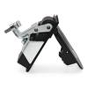 Durable Cabinet Coated Metal Hasp Latch with Key Compression Lock Latch Handle for Toolbox Camper Trailer Truck Caravan Lock