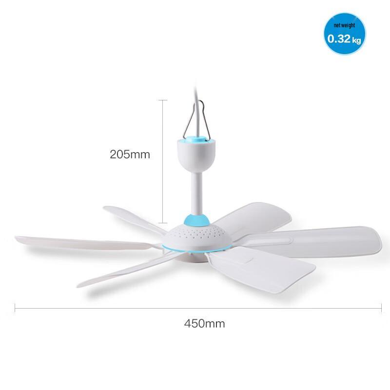 Midea Мини-портативный подвесной вентилятор, штепсель CN (адаптер в комплекте)