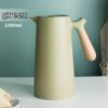 1L Large Capacity Kettle Household Coffee Pot Glass Liner Hot Water Jug Bottle Vacuum Flask  Thermos Nordic Thermal Insulation