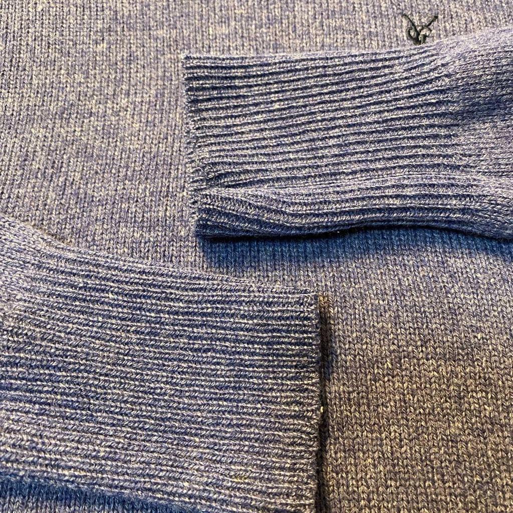 Б/у свитер Yves Saint Laurent pour homme YSL с вышивкой Yves Saint Laurent Archive Knit Винтаж