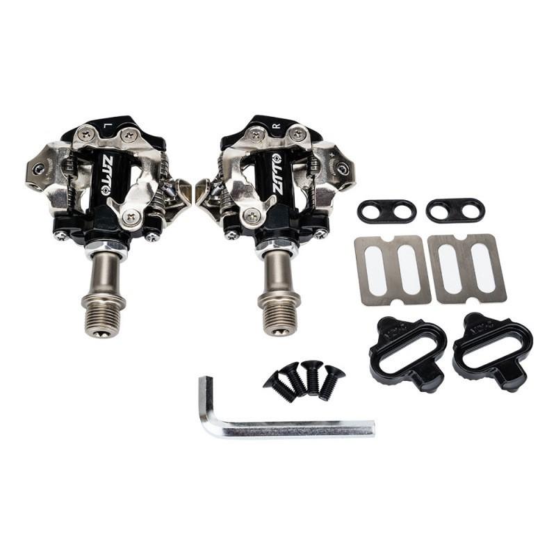ZTTO MTB SPD Clipless Pedals With Sealed Bearing Aluminum Body Lightweight Cycling Pedal Mountain Bike