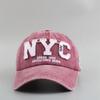 НЬЮ-ЙОРК NYC Вышитая Бейсболка Стираная Кепка-Snapback Для Мужчин Женщин На Открытом Воздухе Спорт
