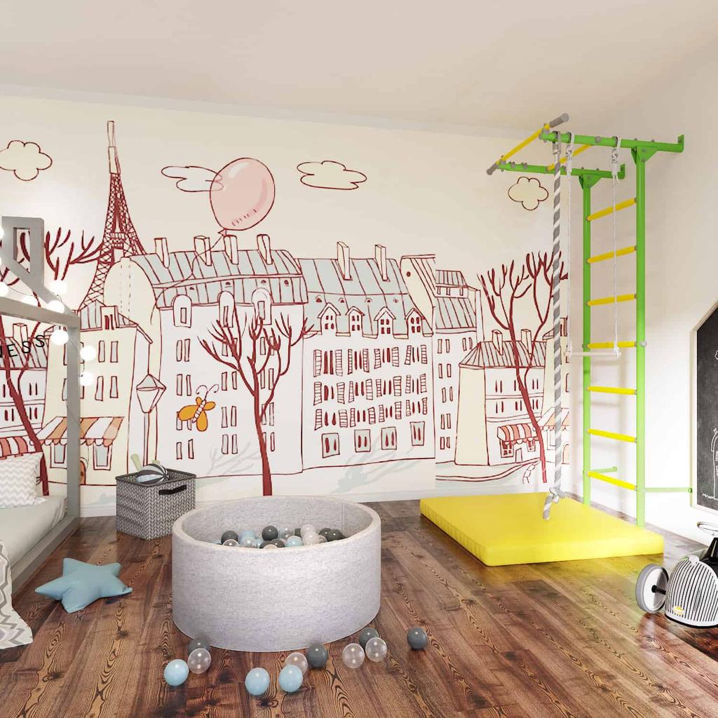 Wall Bars Comet Next 6 - White