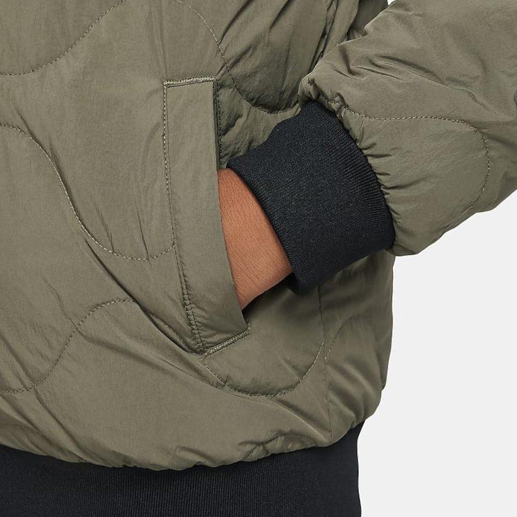 Nike Детские куртки Воротник-стойка Умеренные FZ6462-222
