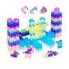 Эластичные желе-кубики Сквиш-игрушка для снятия стресса Игрушка-антистресс для взрослых Игрушка для пальцев STEM Образовательная строительная игра Игрушки для вечеринок