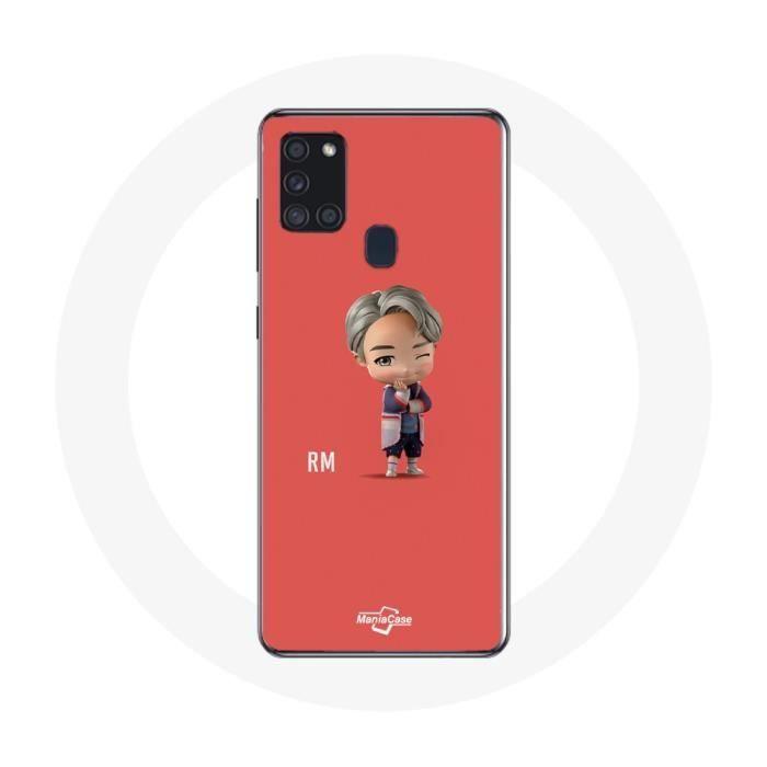 Case for Samsung Galaxy A21S BTS TinyTAN Animation RM