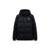 Anta Basketball Series Letter Zipper Hooded Down Jacket Men Outerwear Basic-Black 152341918S-5