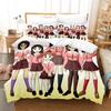 Мода Аниме Каваи Девушка Azumanga Daioh Комплект Постельного Белья Односпальный Полуторный Двуспальный Кинг-сайз Комплект для Кровати Взрослый Детский Спальня Комплекты Пододеяльников
