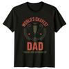 Worlds Okayest Dad Thanks For Unisexs TShirt Humorous Fatherhood Fathers Day