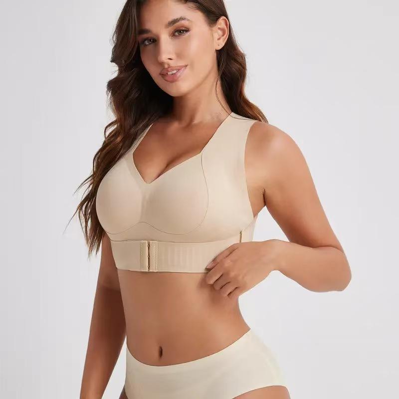 Спортивный бюстгальтер Jelly Support Plus-Size с коррекцией осанки, дышащий, с эффектом пуш-ап, против провисания, лифтинг-белье для женщин