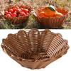 Round Display Platter Bread Fruit Kitchen Organization Basket Storage Basket  Home Shop Hotel