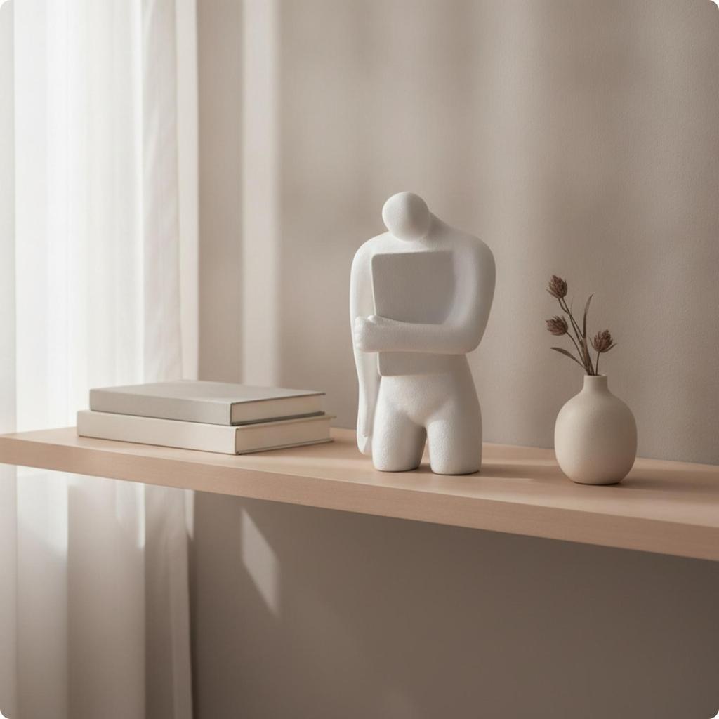 Abstract Human Figurine Minimalist Tabletop Decorative for Minimalists