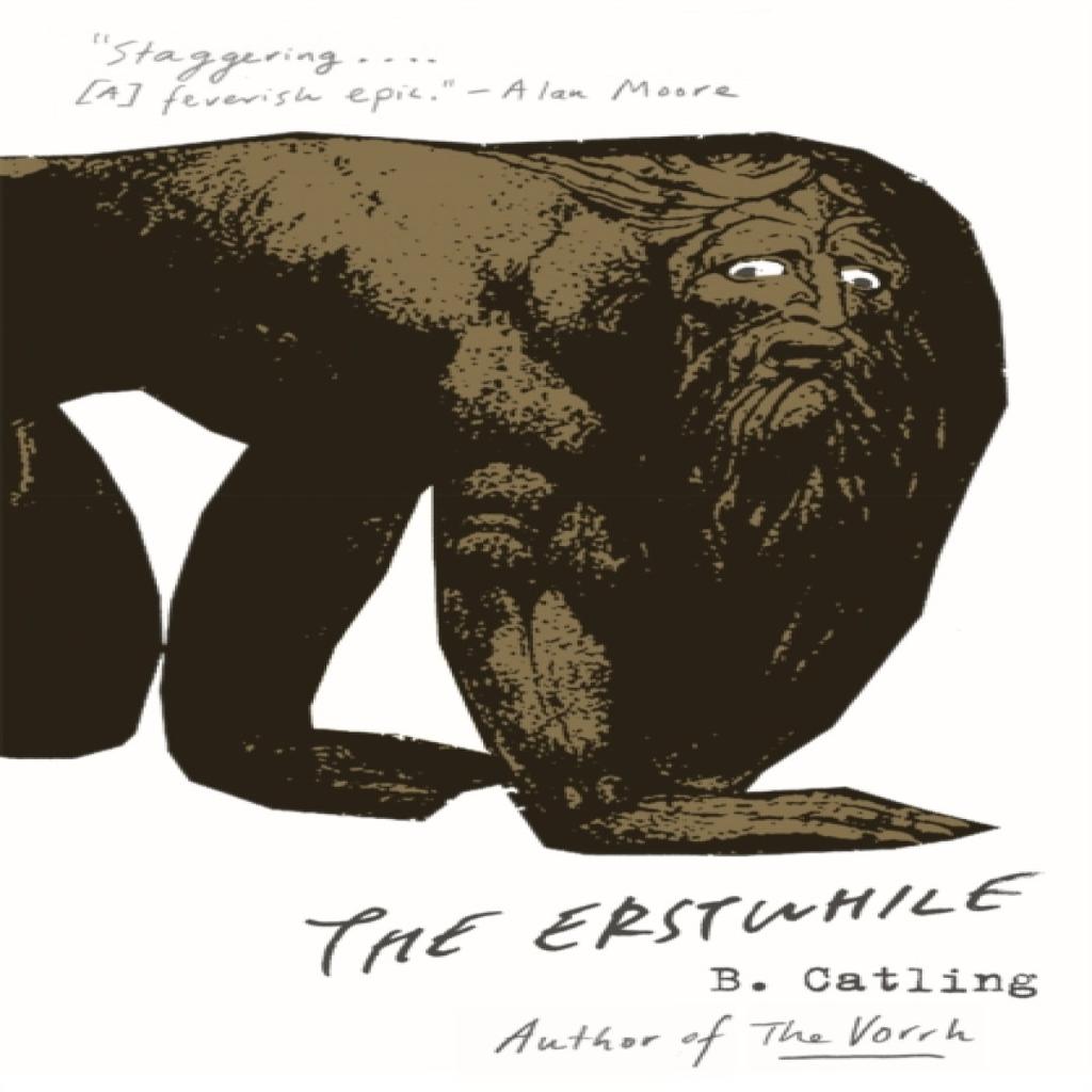The Erstwhile by Brian Catling Paperback Book 9781473636408