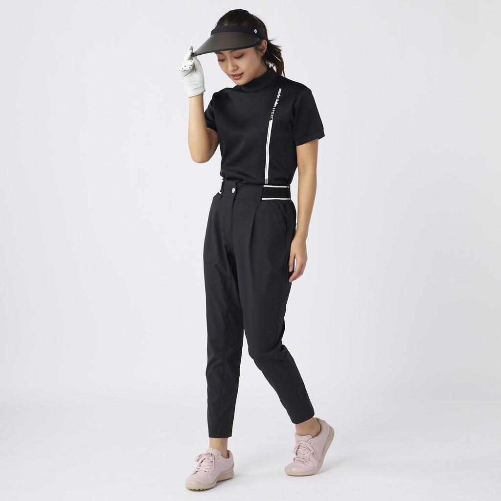 Marie Claire Women's Tucked Tapered Pants 715320W Black, Size LL