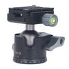 Tripod Ball Head Camera Stabilizer Top 14in Bottom 38in Screw Aluminum Alloy 2 Knob Camera Tripod