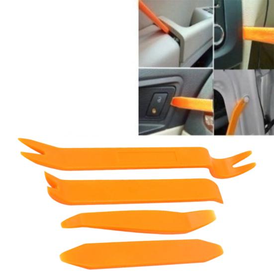 4Pcs Portable Car Auto Door Panel Trim Dash Radio Audio Pry Removal Tool