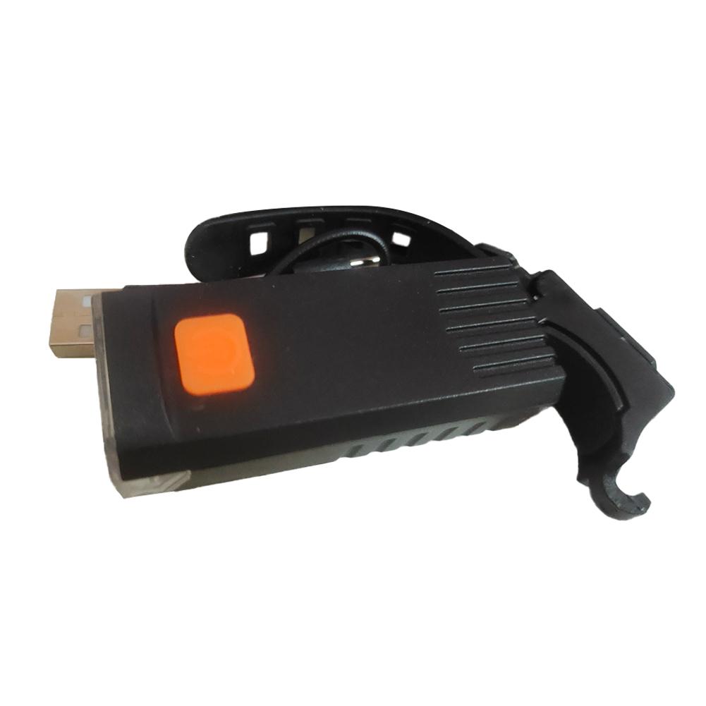 Яркий велосипедный фонарь 3 светодиода Передний USB Type-C Перезаряжаемый MTB Горный велосипедный фонарь Велосипедный фара Фонарик Велосипед Скутер
