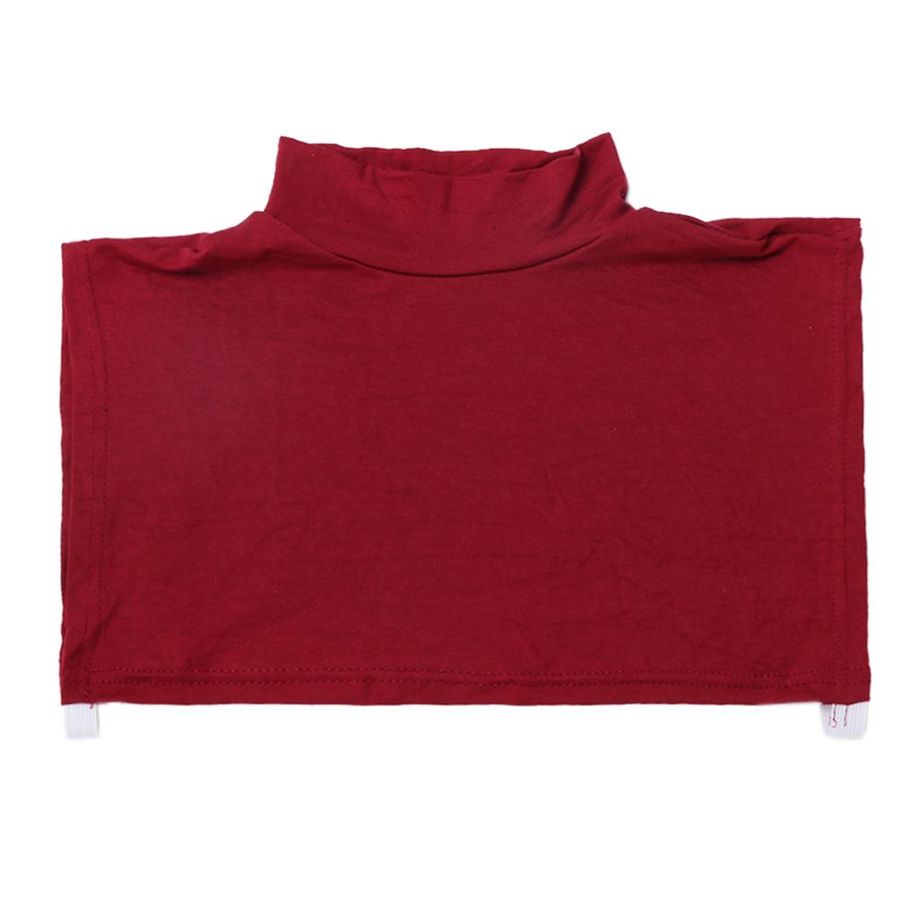 Женский однотонный модный модальный воротник-подделка, удобный снаружи с универсальным декоративным воротником на все сезоны