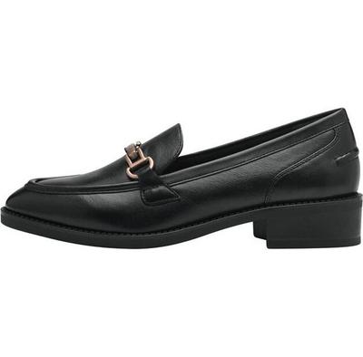 Женские слипоны Tamaris Black matt чёрные