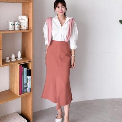 New Arrivals Open Run Mermaid Long Skirt