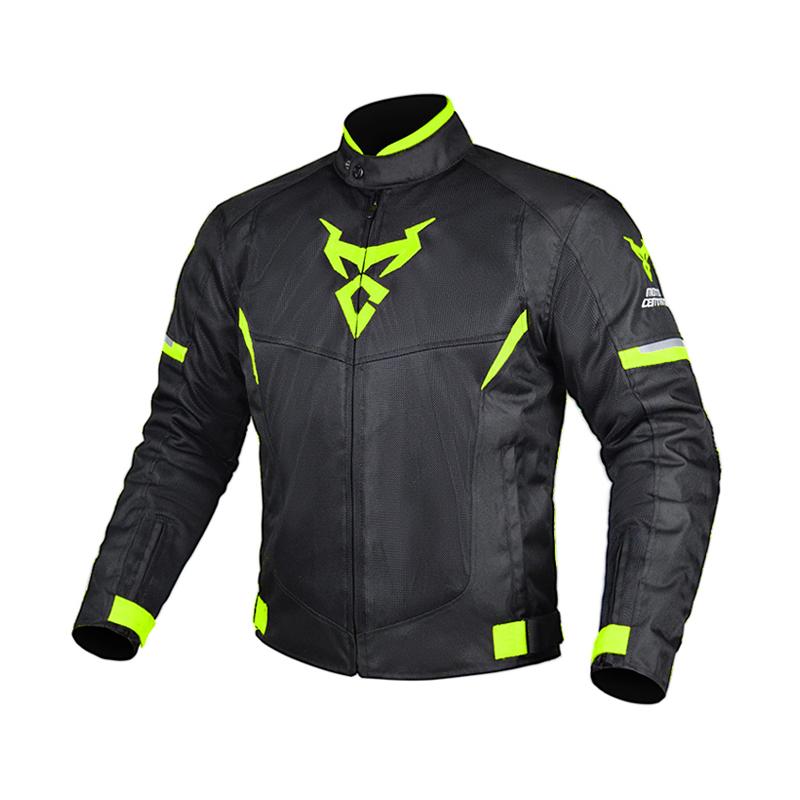 Мужская летняя защитная куртка для мотоцикла, дышащая куртка, водонепроницаемая светоотражающая одежда для мотоцикла с 5 защитными накладками