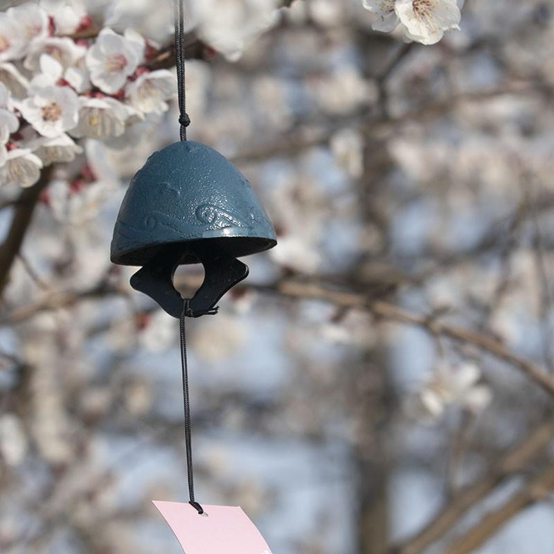 Чугунный колокольчик ветра: Ретро-колокольчики в китайском и японском стиле для балкона или внутреннего двора