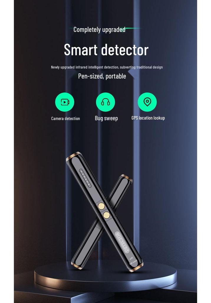 T13 Wireless Signal Detector: Anti-Positioning, Anti-Eavesdropping, Anti-Tracking, Anti-Hidden Camera and GPS Scanner