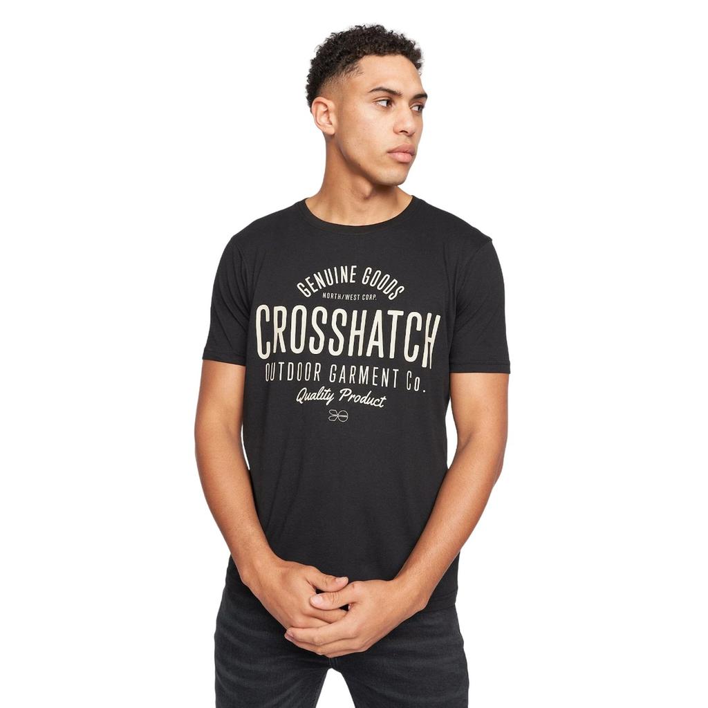 Crosshatch Мужская футболка Luckmoore в ассортименте (Пакет из 5)