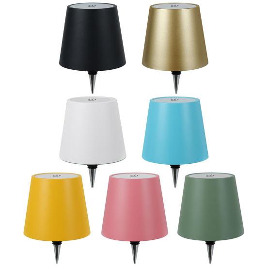 Беспроводная лампа для бутылок вина, 3 цвета, регулируемая яркость, перезаряжаемая, беспроводная, сенсорное управление, светодиодная настольная лампа для дома, офиса, бара, кафе, украшения