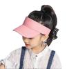 Summer Personality Empty Top Hat Sunscreen Hat Topless Peaked Baseball Cap Sports Hat