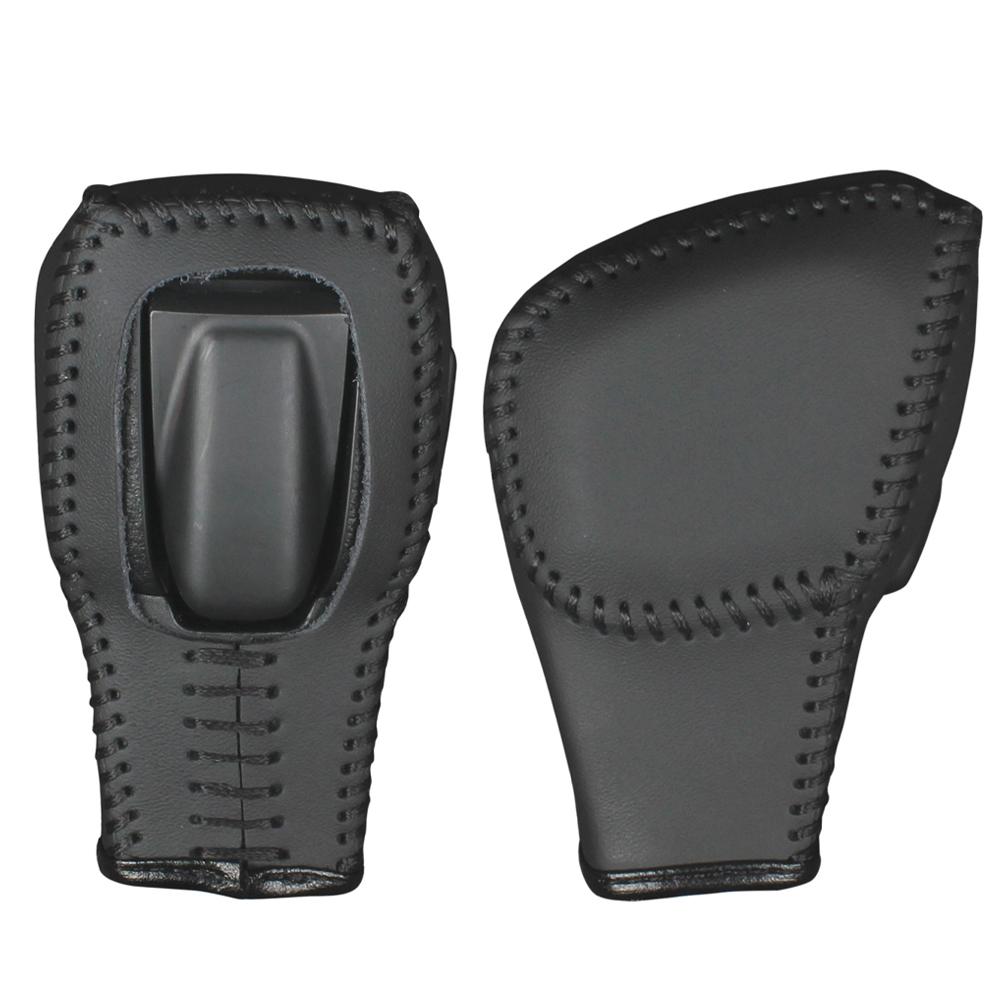 Кожаная автомобильная ручка переключения передач, чехол для внутренней коробки передач, наклейка на крышку коробки передач, аксессуары для Ford Everest Ranger 2020-2024 LHD