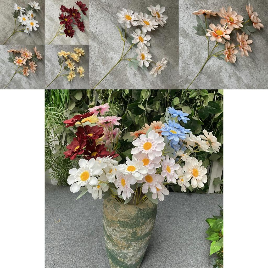 Elegant Sunflower Silk Flower Arrangement For Living Room And Party Decoration