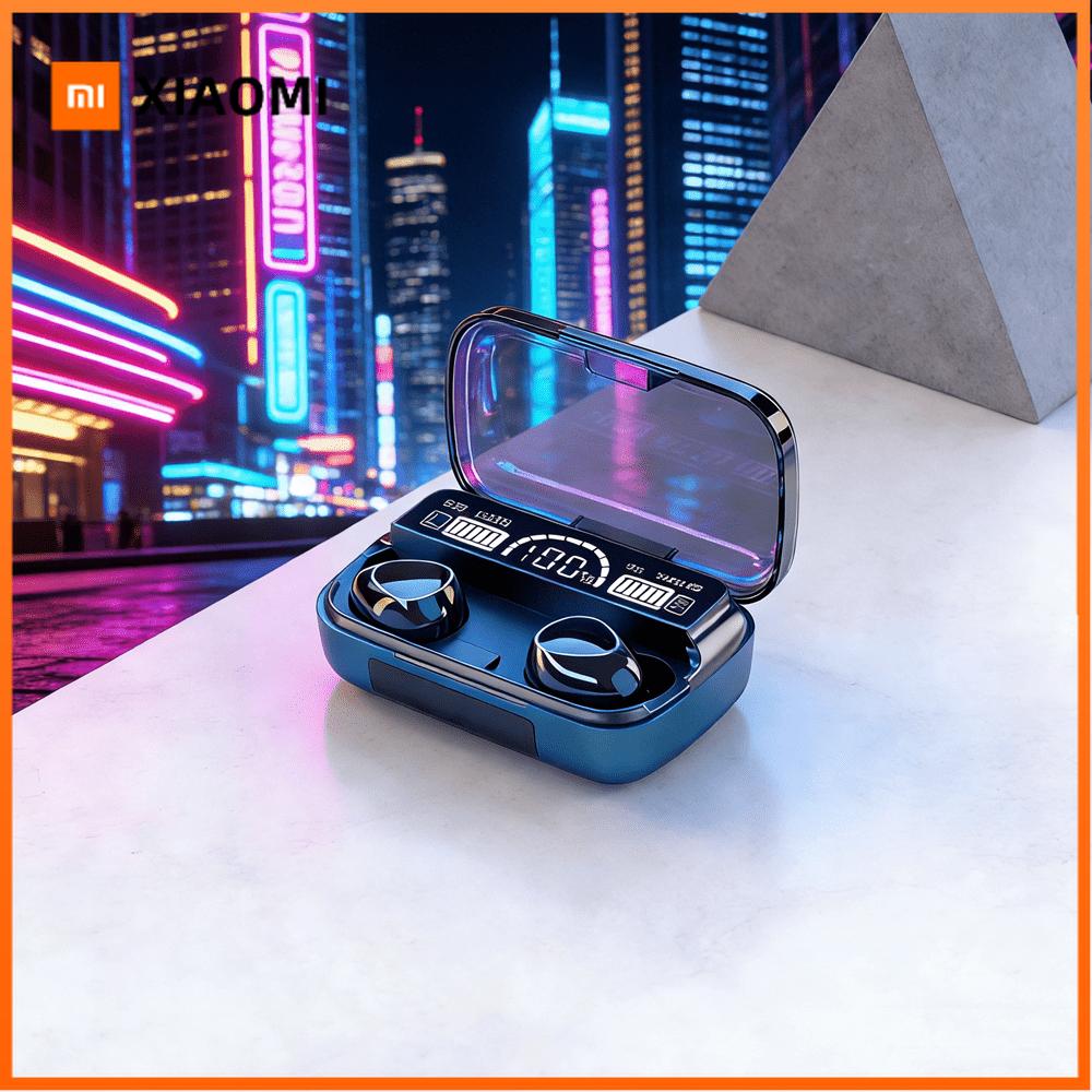 Xiaomi Bluetooth headset M10 hands-free LED Dispay headset Bluetooth HiFi stereo music wireless earplug waterproof game headset