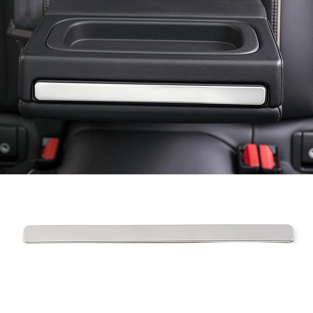 Для Volvo XC60 2018 2019 2024 автомобильный держатель стакана для воды на заднем сиденье рамка крышка отделка из нержавеющей стали молдинги салона наклейка