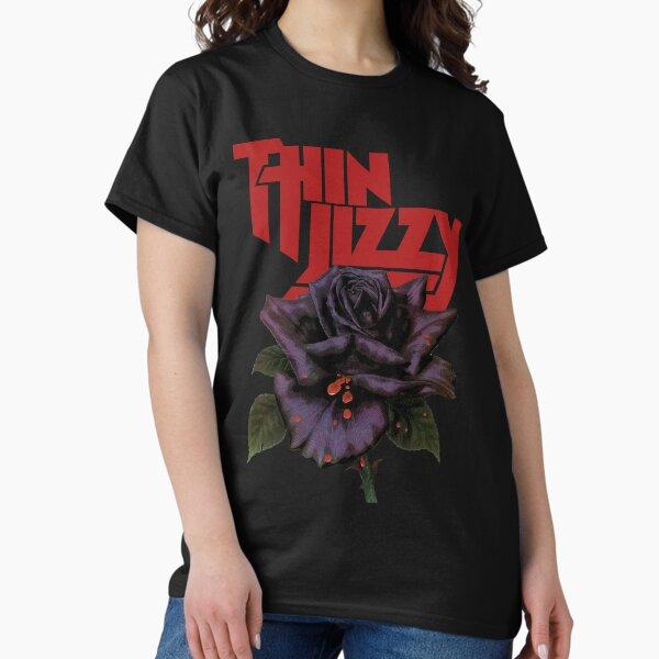 New Black Rose thin Lizzy Classic T-Shirt
