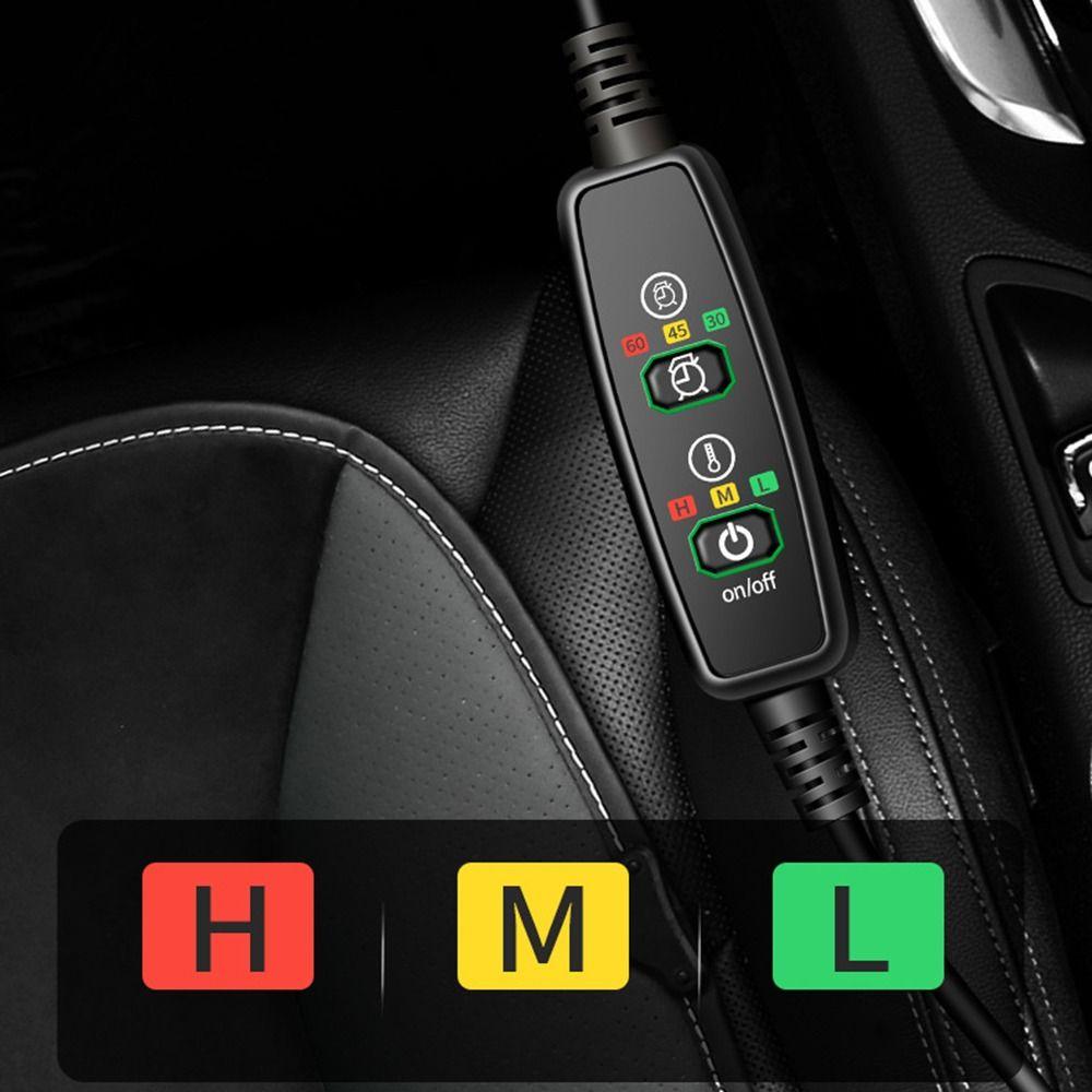 3-level Graphene Heated Seat Pad Rapid Heating Auto Seat Warmer Non-slip Winter Chair Cushion Home