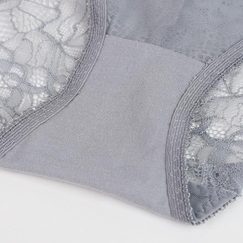 Сексуальное женское нижнее белье, ультратонкие прозрачные кружевные трусики, удобные дышащие трусы с высокой талией, приподнимающие бедра